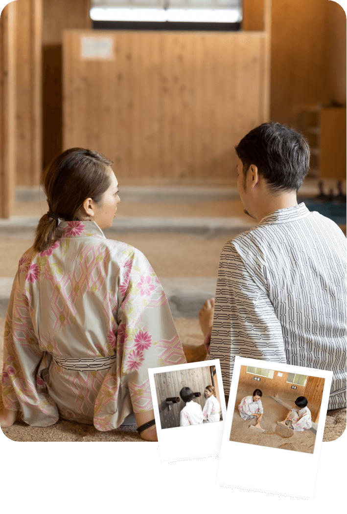 Stiffness, fatigue, sweat Let’s wash them all away at Hyotan Onsen!