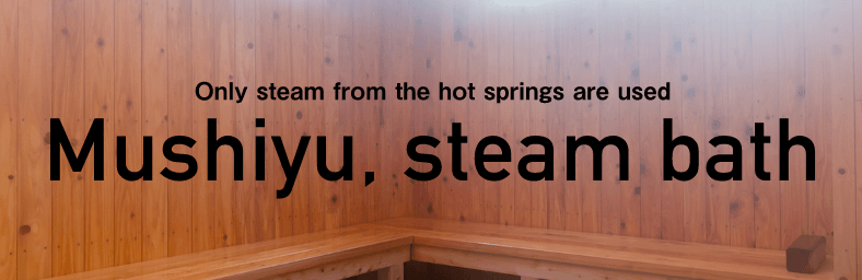 Mushiyu, steam bath